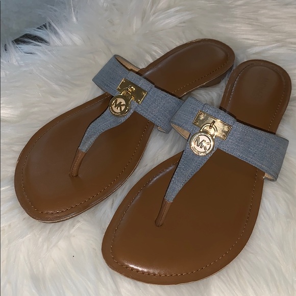 Michael Kors Shoes - Michael Kors Hamilton Lock Thong Sandal